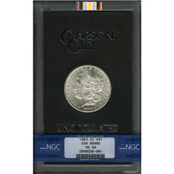 1883-CC $1 MS64 NGC