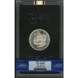 1884-CC $1 Prooflike MS64 NGC