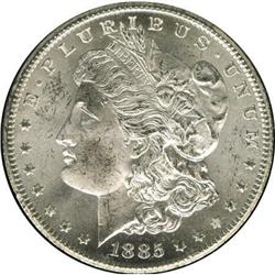 1885 $1 MS63 NGC