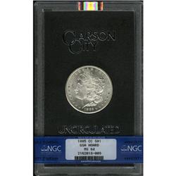 1885-CC $1 MS64 NGC