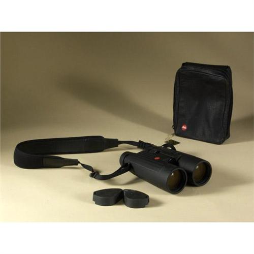LEICA TRINOVID 12X50 BLACK BINOCULARS LEATHER CASE