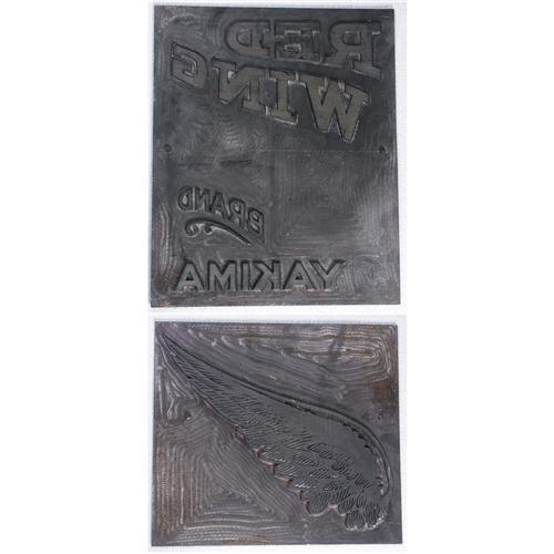 PRINTING PLATES Bemis Bag Company Lead Alloy