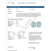 Image 4 : 0.5 ctw Certified VS/SI Diamond Bypass 2pc Wedding Set 14k White Gold - REF-71A2N