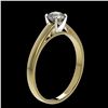 Image 3 : 0.55 ctw Certified Quality Diamond Engagment Ring 10k Yellow Gold - REF-37N6F