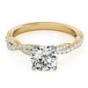 Image 1 : 0.75 ctw Certified VS/SI Diamond Ring 18k Yellow Gold - REF-99K5Y