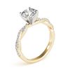 Image 3 : 0.75 ctw Certified VS/SI Diamond Ring 18k Yellow Gold - REF-99K5Y