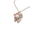 Image 2 : 0.76 ctw Diamond & Pearl Necklace 18K Rose Gold - REF-134X5A