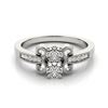Image 1 : 0.81 ctw VS/SI Diamond 2 Stone 2 Stone Ring 18k White Gold - REF-99F3M