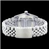Image 4 : Rolex Men's Stainless Steel, QuickSet, Diamond Dial with Fluted Bezel