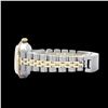 Image 2 : Rolex Ladies Two Tone 14K Gold/SS, Diam Dial & Diam/Ruby Bezel, Sapphire Crystal