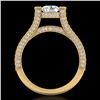2 ctw VS/SI Diamond Micro Pave Ring 18k Yellow Gold - REF-290H9R