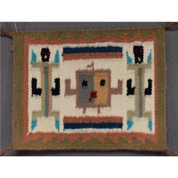 NAVAJO INDIAN MINI TEXTILE