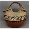 Image 1 : MARICOPA INDIAN POTTERY WEDDING VASE (VESTA BREAD)