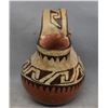Image 4 : MARICOPA INDIAN POTTERY WEDDING VASE (VESTA BREAD)
