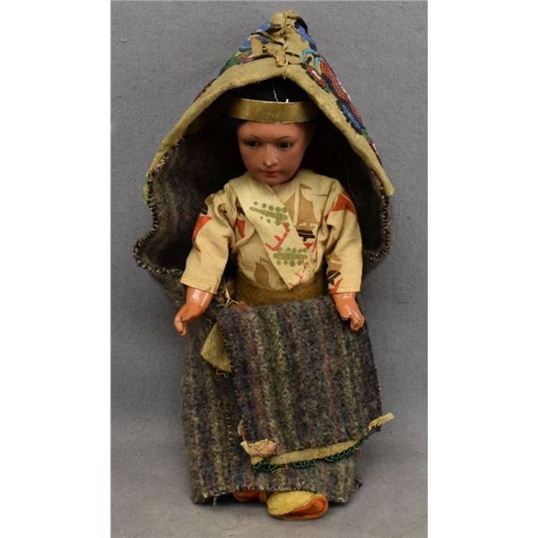 PLAINS INDIAN TOY CRADLE COVER