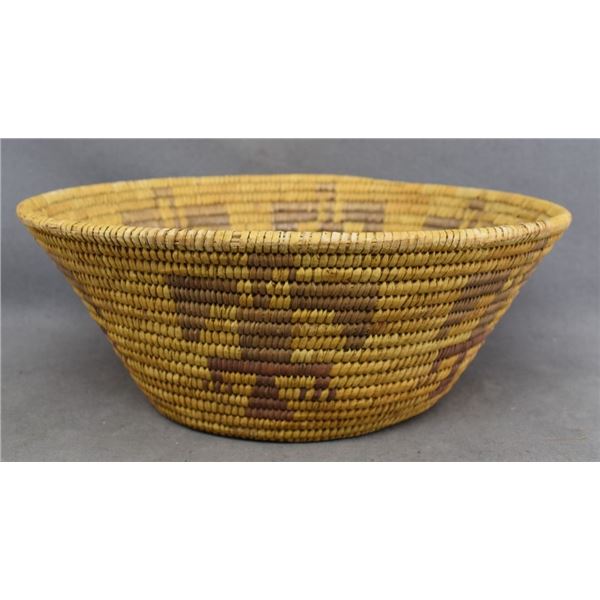 PAPAGO INDIAN BASKETRY BOWL