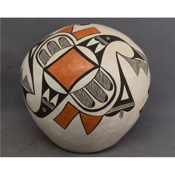 ACOMA INDIAN POTTERY SEED JAR