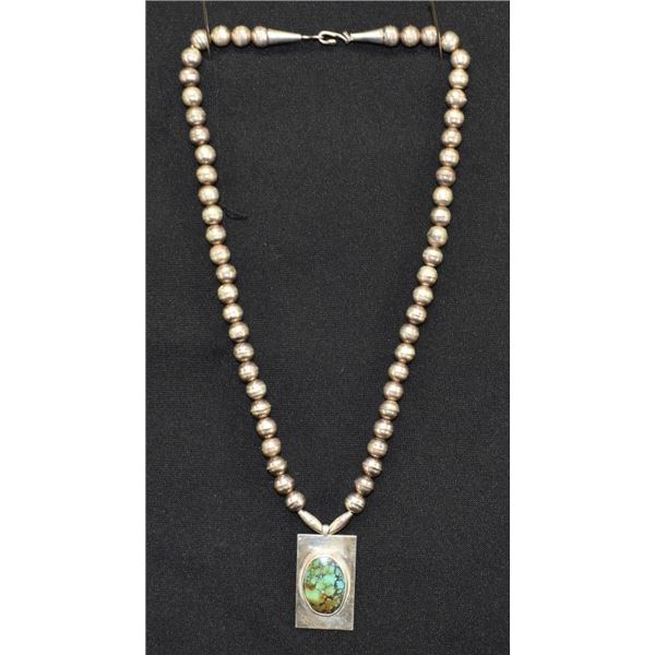 NAVAJO INDIAN BEADED NECKLACE