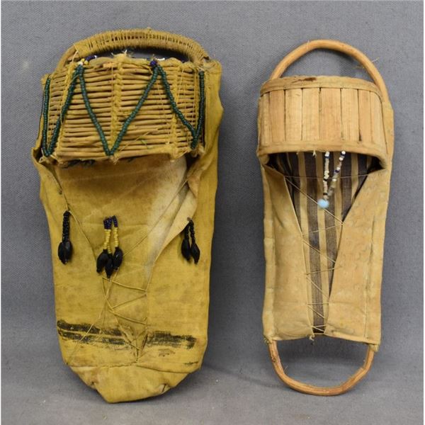 APACHE INDIAN TOY CRADLES