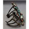 Image 4 : ZUNI INDIAN KNIFE WING BRACELET