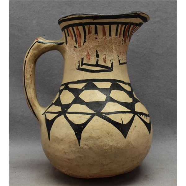 SAN ILDEFONSO INDIAN POTTERY PITCHER