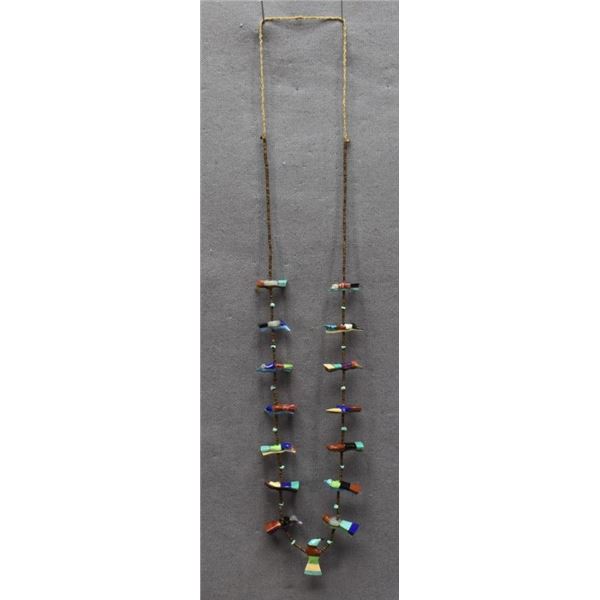 SANTO DOMINGO INDIAN FETISH NECKLACE