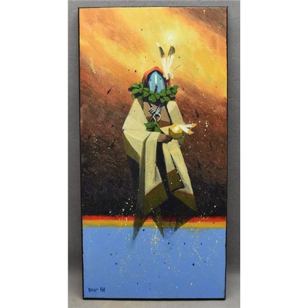 NAVAJO INDIAN PAINTING (ALLEN BAHE)