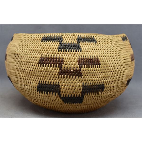 WASHOE INDIAN BASKETRY BOWL