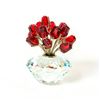 Image 2 : Swarovski Crystal Figurine, Vase of Roses