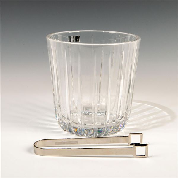 Waterford Marquis Crystal Omega Ice Bucket And Tongs