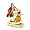 Image 2 : Volkstedt Porcelain Figurine Grouping, Musical Couple