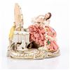 Image 8 : Volkstedt Porcelain Figurine, Lady with Makeup Vanity