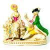 Image 1 : German Porcelain Figurine, Lovely Lady and Gentleman Group