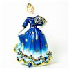 Image 1 : KPM Style Porcelain Figurine, Woman With Flowers