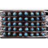 Image 4 : Zuni Don Lucas Silver & Petite Turquoise Bracelet