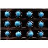 Image 5 : Zuni Don Lucas Silver & Petite Turquoise Bracelet