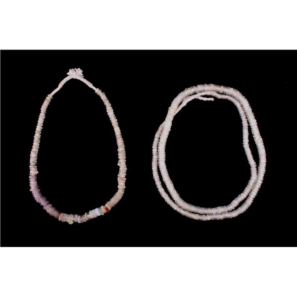 19th Century Dutch Glass Trade Bead Necklaces