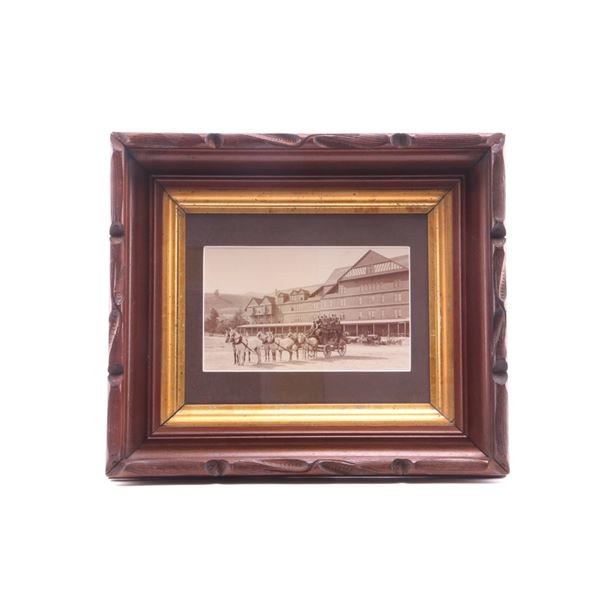 Mammoth Stagecoach Yellowstone F.J. Haynes c. 1880