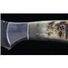 Image 6 : M.T. Knives of Bozeman Rams Horn Damascus Knife