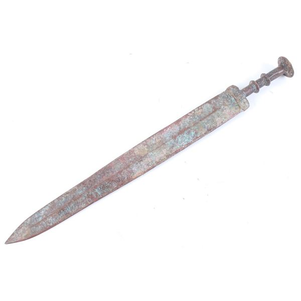 Chinese Bronze Warring States Style Jian Sword