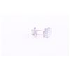 Image 9 : 3.00 cts. Diamond Solitaire Stud 18K Earrings