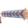 Image 4 : Blackfoot Spontoon Pipe Tomahawk Beaded Drop 1880