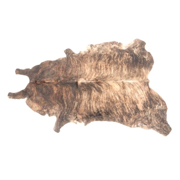 Tri Color Brindle Light Brown Premium Cowhide
