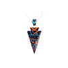 Image 1 : Navajo Double Sided Celestial Multi-Stone Necklace