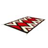 Image 2 : Crystal Diamond Angora Wool Rug by A. Martinez