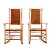 Image 1 : Americana Nostalgic Whicker Rocking Chair Set
