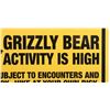 Image 10 : Grizzly Bear Warning Sign from Canada