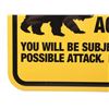 Image 3 : Grizzly Bear Warning Sign from Canada
