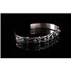 Image 2 : Navajo Fred Cachini Silver & Turquoise Bracelet