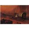 Image 10 : Lambert Custom Wagon Frame Albert Bierstadt Litho